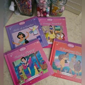 Disney Princess Hardcover story books set of 4!